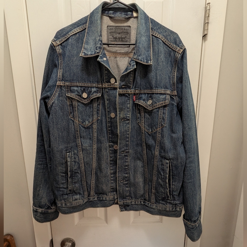Levi's X Project Jacquard (Google) Trucker Jacket Size Large